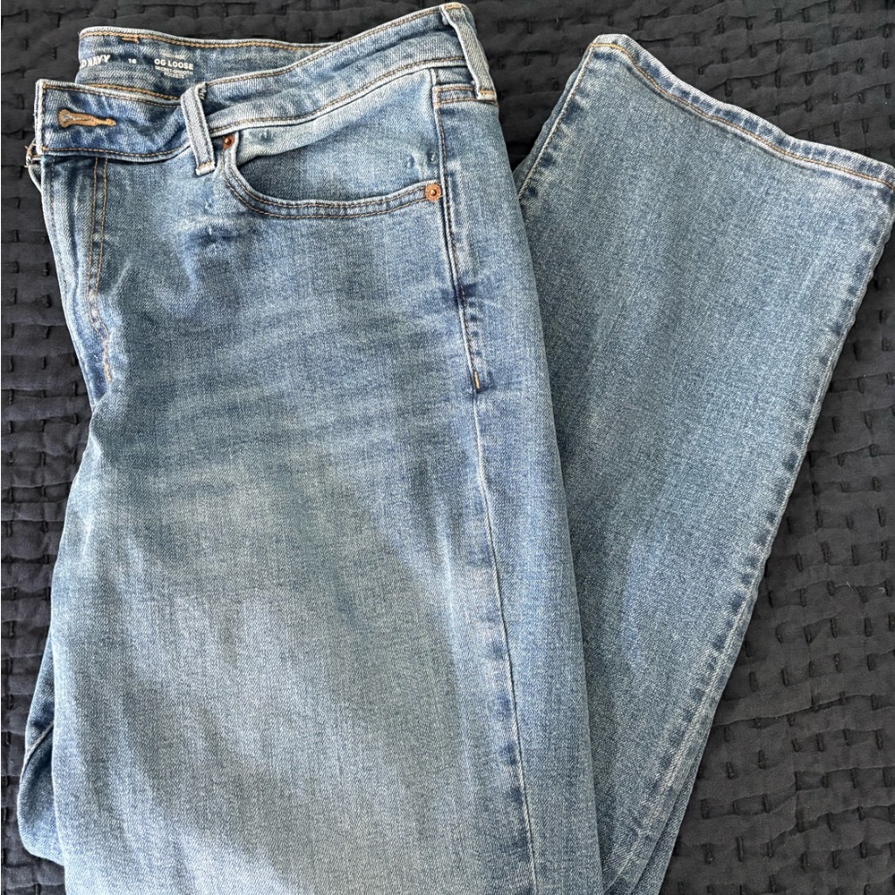 Old Navy Light Blue OG loose Jeans